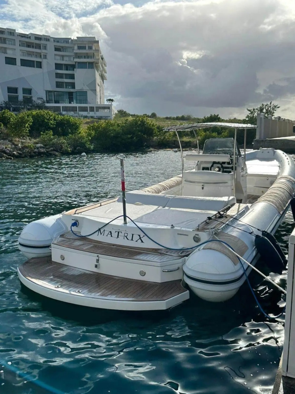 The Matrix at the dock